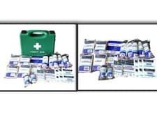 Image of Standard HSE Compliant 10 Person First Aid Full Box Kit or Refill only