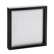 Image of Nicola Spring 3D Box Photo Frame - 20 x 20" - Black