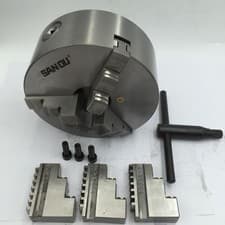 Image of 250mm 3Jaw Lathe Chuck 10In Self-Centering for CNC Drilling Milling Lathe *pi