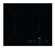 Image of AEG ILB64334CB 60cm Induction Hob Hob2Hood Black Tested Working