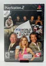 Image of World Poker Tour (Sony PlayStation 2, 2005, PS2) WPT Brand New 24hr Ship