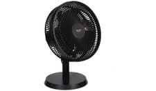 Image of Bush 12 Inch Fan Oscillating 3 Speed Freestanding Table Desk Fan Black 7082588