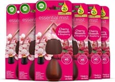 Image of Air Wick Mist Refill - Cherry Blossom & Raspberry - 20ml 6 Pack