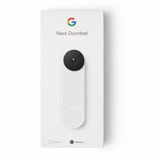 Image of Google Nest Doorbell (Battery) - Snow - New & Sealed + Free Gift - GA01318-US