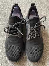Image of Aldo UK MX.1 Lace Up Trainers Black UK 4 Brand New Boxed