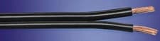 Image of 20M 79 STRAND SPEAKER LOUDSPEAKER CABLE WIRE BLACK PURE COPPER CONDUCTORS 