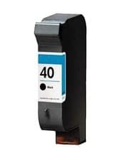 Image of 4 Compatible With HP 40 Black Cyan Magenta Yellow Ink cartridges