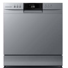 Image of Cookology Table Top Dishwasher 8 Place Settings Freestanding - Silver CTTD8SL