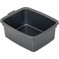Image of Addis Extra Large Washing Up Bowl 12 Litre Rectangular Belfast Butler - Metallic