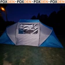 Image of Outsunny 4-6 Persons Camping Tent Dome Family Travel Group Hiking Room Fishing
