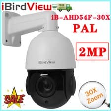Image of 4 in1 2MP 30X Zoom PTZ Dome IR IP Security Camera  AHD/TVI/CVI/CVBS 1080P UK
