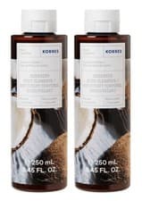 Image of Korres Coconut Water Shower Gel 250ml x 2 Brand New RRP £28 Free UK Postage
