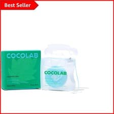 Image of 33 Yards of Expanding Woven Dental Floss with Wax Coating - Coconut Mint Delight