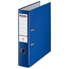 Image of Rexel A4 Polypropylene Lever Arch File Blue 2115535