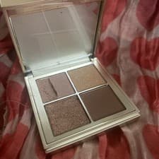 Image of No7 Limited Edition Eye Quad Eyeshadow Palette.4 Shades. Gold & Pink Case**