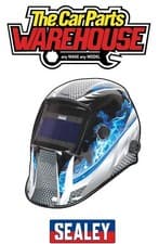 Image of Sealey PWH601 Welding Helmet Auto Darkening - Shade 9-13