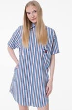 Image of Tommy Jeans Womens Relaxed Fit Striped Shirt Dress Size XXS Brand New