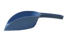 Image of Blue Plastic Garden Scoop for Greenhouse Potting Compost Soil Seed Animal Feed