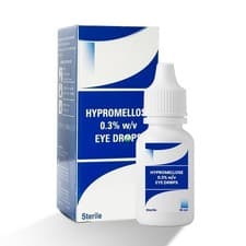 Image of Hypromellose 0.3% w/v Eye Drops 10ml – Dry Eye Relief, Eye Irritation Solution