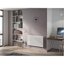 Image of Ximax Fortuna White Horizontal Designer Radiator – 584 × 1200 mm, 2587 BTU 758w