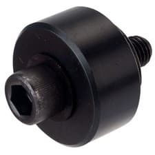 Image of Q-Max Sheet Metal Hole Punch, 35mm Point Size, Round Shank