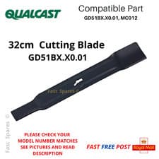 Image of Qualcast E32 M2E1232M Cutting Blade Lawnmower 32cm 320mm FAST POST