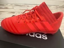Image of Adidas Unisex Kids' Nemeziz 17.3 Ag J UK5K/I11/I13(EUR29/31.5/38)(PG916)