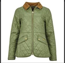Image of Barbour Women's Quilted Jacket Size 16