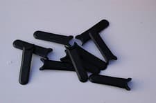 Image of 10 PLASTIC LAWNMOWER REPLACEMENT SPARE BLADES TO FIT FLYMO MICRO LITE No86