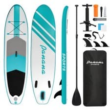 Image of 10FT Inflatable Stand Up Paddle Board Surfing Board Surfboard SUP w/ Pump Bag