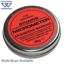 Image of Stuarts Micrometer Engineers Marking | Red | 38g Tin