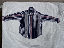 Image of Baby Boys Ralph Lauren Age 12 Months Long Sleeve Stripe Shirt