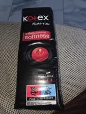 Image of 8x Kotex Maxi Sanitary Towels, Night Time -10x8( 80 Towels)-new