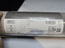 Image of Anthology 03 Ellipse Wallpaper Roll Grey Silver Designer Textured Non Woven