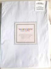 Image of 2 X Cot Bed Fitted Sheets 100% combed cotton 200 thread Soft Fitted Sheets new