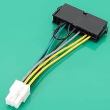 Image of ATX 24Pin Female to 6Pin Male PSU Internal Power Adapter Cable For Dell Acer UK