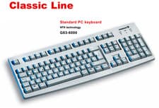 Image of Cherry G83-6000 QWERTY keyboard, USB Wired. G83-6105LUQGB-0.