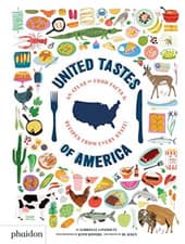 Image of United Tastes of America: An Atlas of Food Facts & Reci - Hardback NEW Langholtz