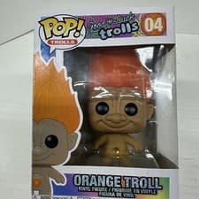 Image of Funko Pop! Trolls -#04 Orange Troll - Good Luck Trolls Vinyl Figure D04