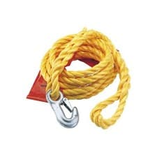 Image of Draper 1x 2000kg Capacity Tow Rope with Flag Professional Tool 63410