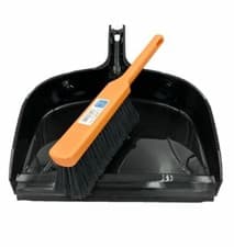 Image of Large Trade Big Strong Dustpan and Brush Set Ideal for Builders Garden etc