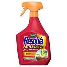 Image of Resolva Path & Drive Weedkiller 1L Ready to Use Natural Weeds Moss Grass Fast