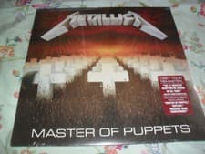 Image of METALLICA -MASTER OF PUPPETS- COOL ULTRA RARE REMASTERED REISSUE LP VINYL NEW !