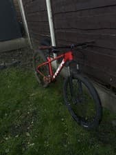 Image of Trek Marlin 5 Mountain Bike Medium/Large Red Frame Everything Works Fine