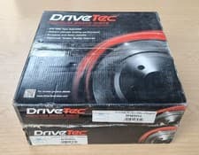 Image of BRAKE DISCS X2 249mm REAR WITH BEARING FITS CITROEN C4 PEUGEOT DRIVETEC DM9021RS