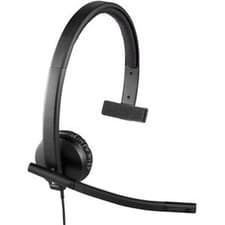 Image of Logitech Usb Headset H570E Mono. Product Type: Headset. Connectivity Technology: