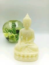 Image of The Thai Buddha Statue Sitting Kneeling Seated Feng Shui Figurine Ornament 17cm