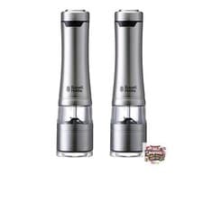 Image of Russell Hobbs Electric Salt and Pepper Mill 2-Piece Set 7922JP