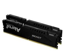 Image of Kingston Fury Beast 64GB (2x32GB) DDR5-5200 CL40 UDIMM MEMORY KIT