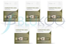 Image of Wassen Coenzyme Q10 + Vitamin E - 30 Tablets (Pack of 5)